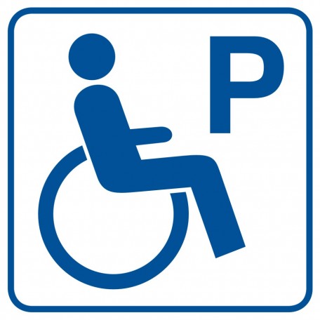 Parkplatz für Invaliden