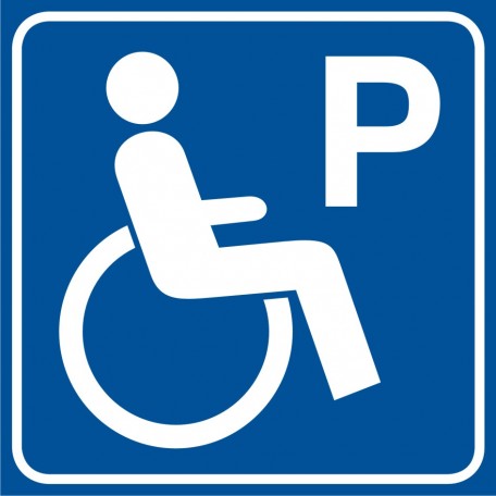 Znak - Parking dla niepełnosprawnych