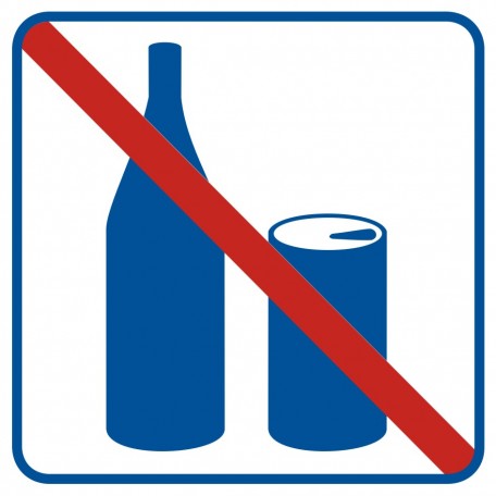 Znak - Zakaz spożywania napojów