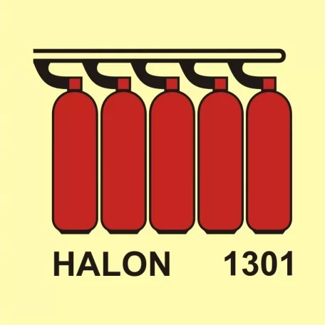 Halon 1301 battery