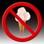 No ice-cream allowed