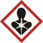 Znak bezpieczeństwa - Produkt poważnie zagrażający zdrowiu - znak piktogram GHS 08 CLP