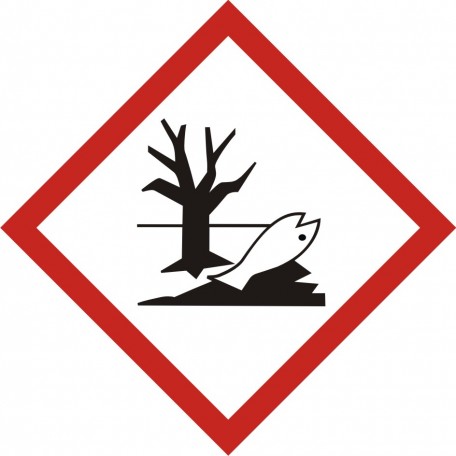 Znak bezpieczeństwa - Produkt niebezpieczny dla środowiska - znak piktogram GHS 09 CLP