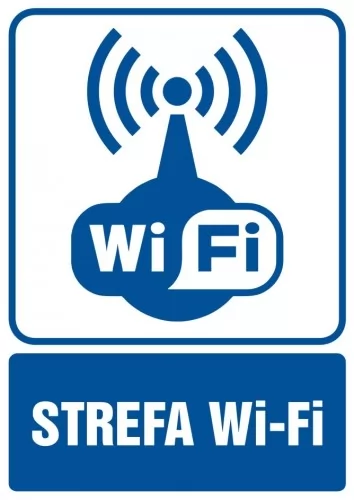 Знак - Зона  Wi-Fi