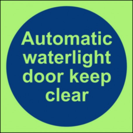 Automatische Wasserdichte Tür freihalten