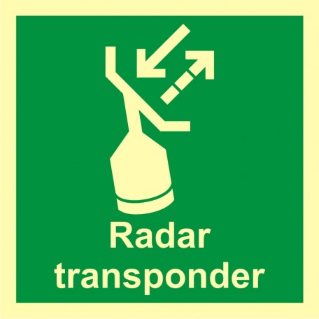 Znak morski - Transponder poszukiwawczo-ratunkowy (SART)