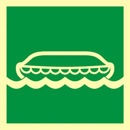 Морський знак - Рятувальна шлюпка