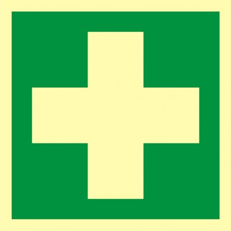 Znak ewakuacyjny - Pierwsza pomoc medyczna