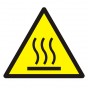 Znak BHP - Ostrzeżenie przed gorącą powierzchnią