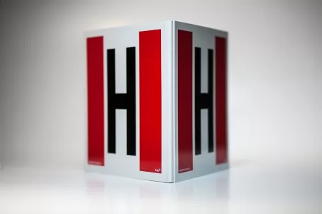 Просторовий знак - вуличний гідрант 3D - великий 50 x 50 см
