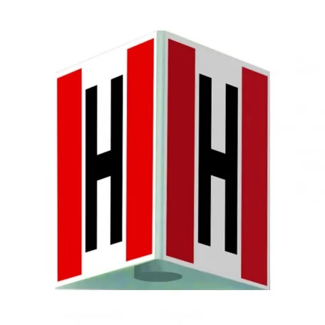 Просторовий знак - вуличний гідрант 3D - великий 50 x 50 см