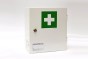 Wall mounted first aid kit of steel 20 equipment DIN 13164