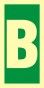 Znak morski - Symbol stacji ewakuacyjnych B