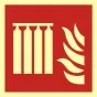 Знак пожежі - Стаціонарна батарея пожежогасіння