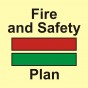 Znak morski - Plan ochrony przeciwpożarowej oraz urządzeń ratowniczych