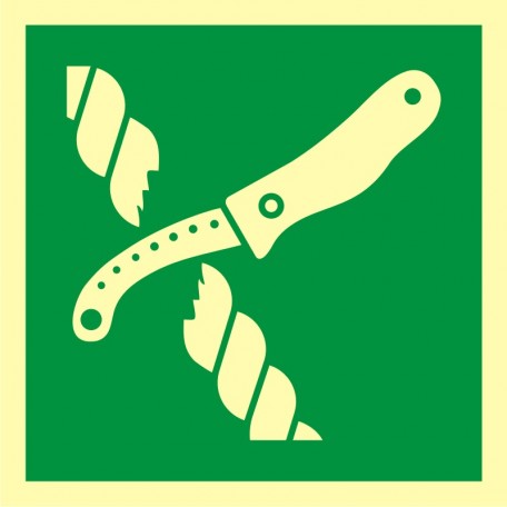 Liferaft knife