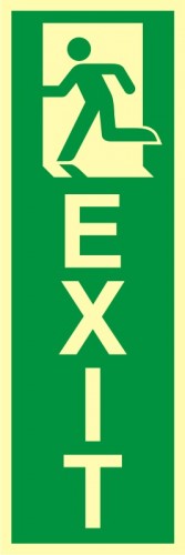Emergency exit - left