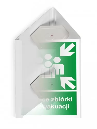3D External assembly point sign – small- 25 x 31 cm