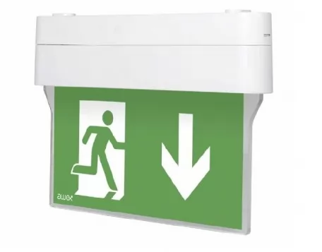 Luminaire ARROW N LED 1W 3h dual-purpose + PU31, PU41 white