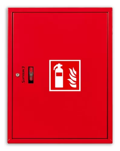 Feuerlöscherschrank für Feuerlöscher 2x4kg