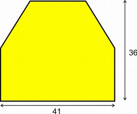 Elastyczny profil ochronny czarno - żółty typu CC