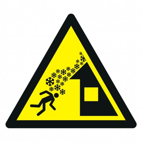 Warning; Roof avalanche