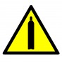 Warning - gas cylinders