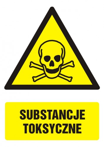 Znak BHP - Substancje toksyczne