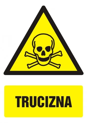 Znak BHP - Trucizna