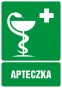 Znak BHP - Apteczka pierwszej pomocy