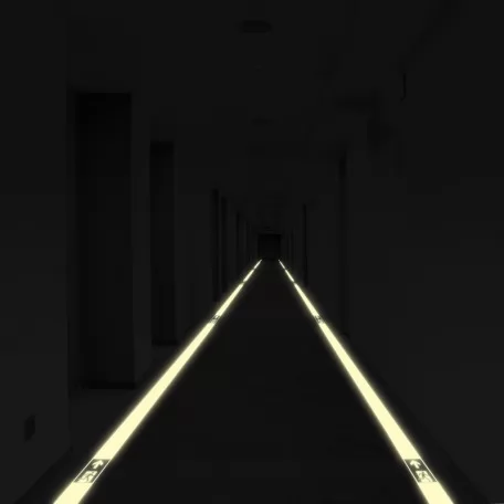 Direction of the escape route