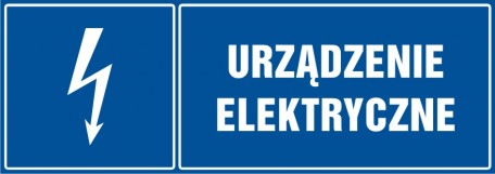 Znak elektryczny - Urządzenie elektryczne