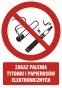 Zakaz palenia tytoniu i papierosów elektronicznych