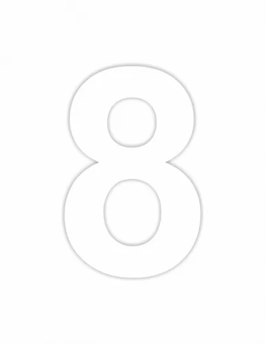 Знак - Цифра 8