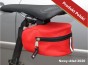 Bicycle saddle first aid kit